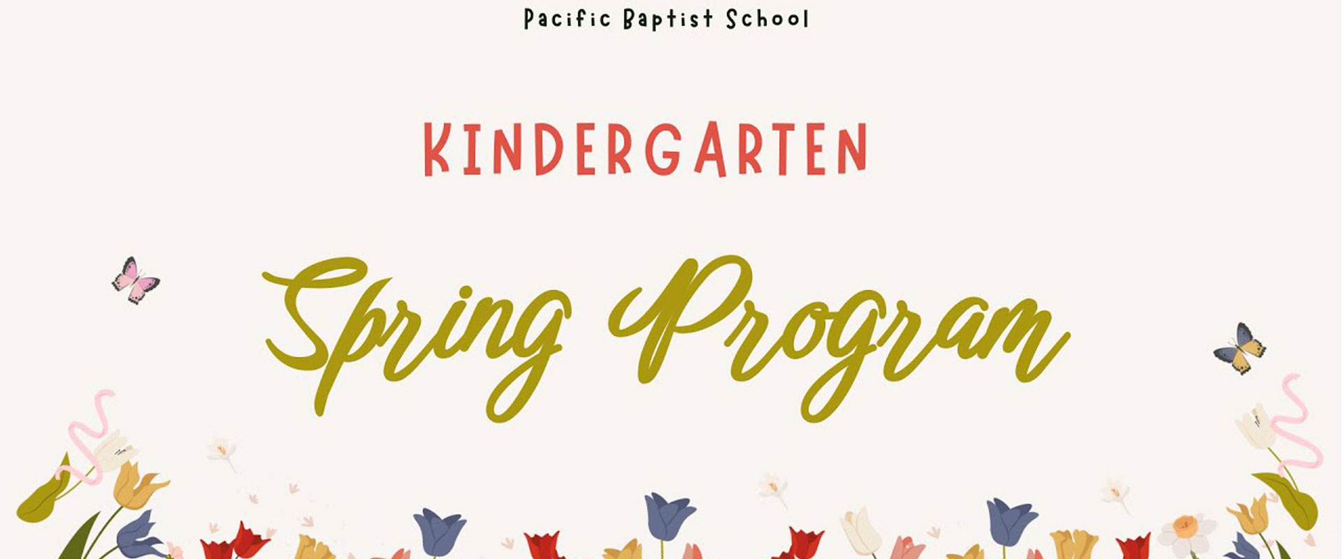 spring program graphic